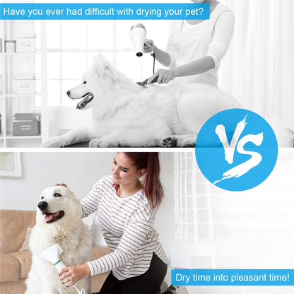 DryPro — 2-in-1 Dog Hair Dryer & Brush