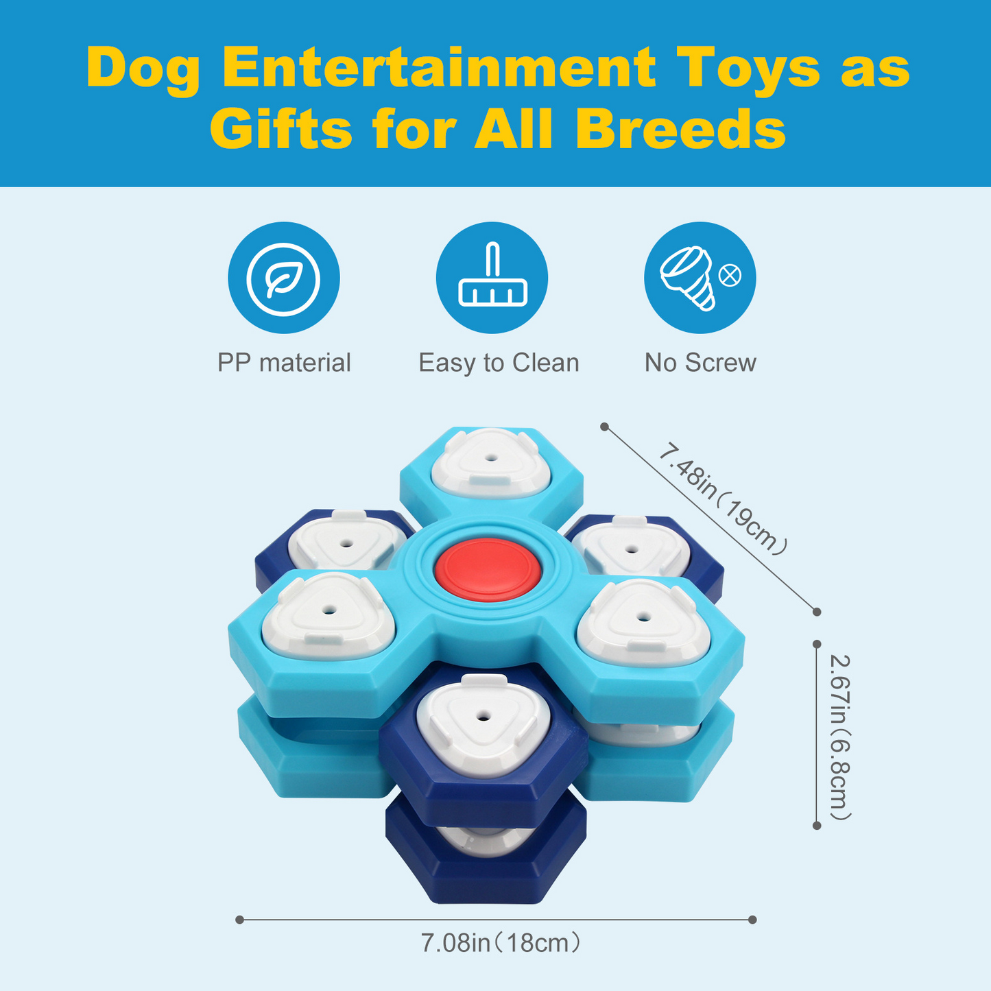 BrainBite — Interactive Dog Treat Puzzle Toy