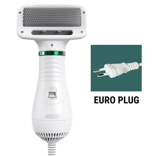 DryPro — 2-in-1 Dog Hair Dryer & Brush