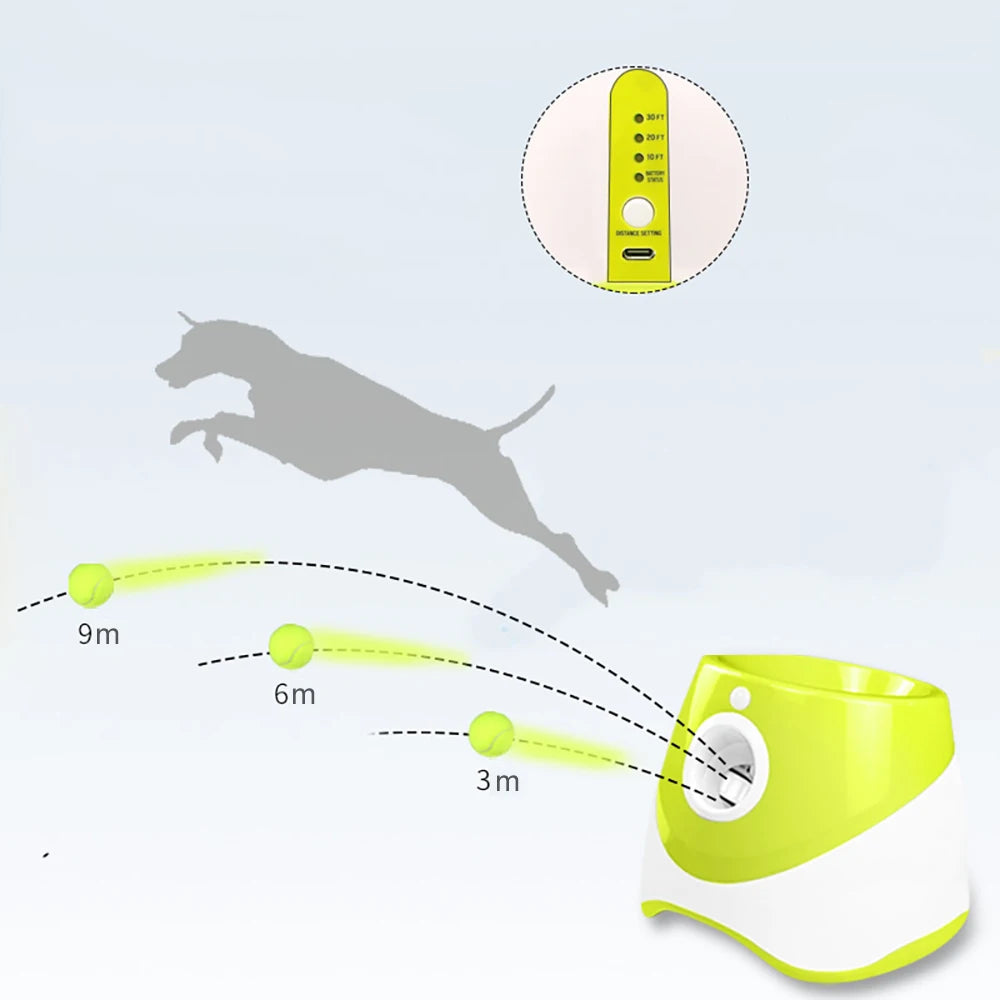 LaunchPro — Automatic Tennis Ball Launcher
