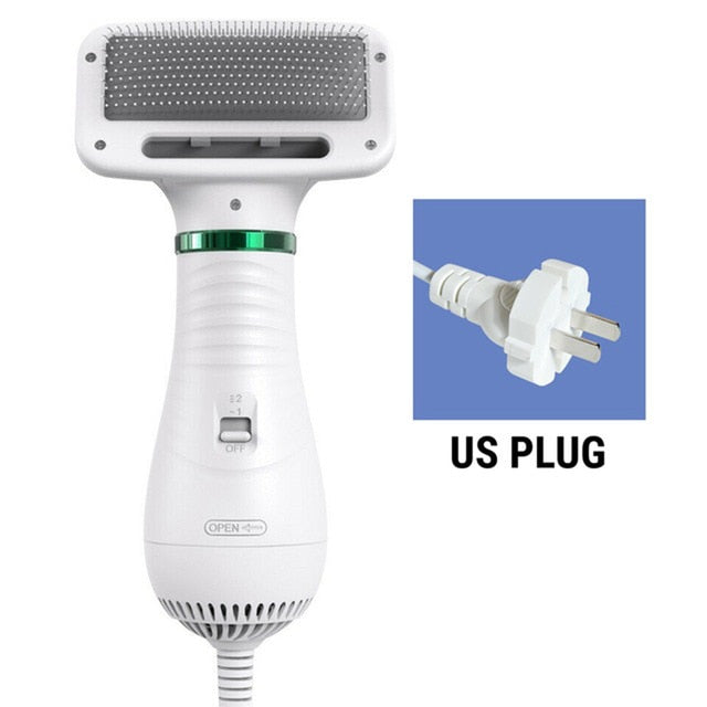 DryPro — 2-in-1 Dog Hair Dryer & Brush