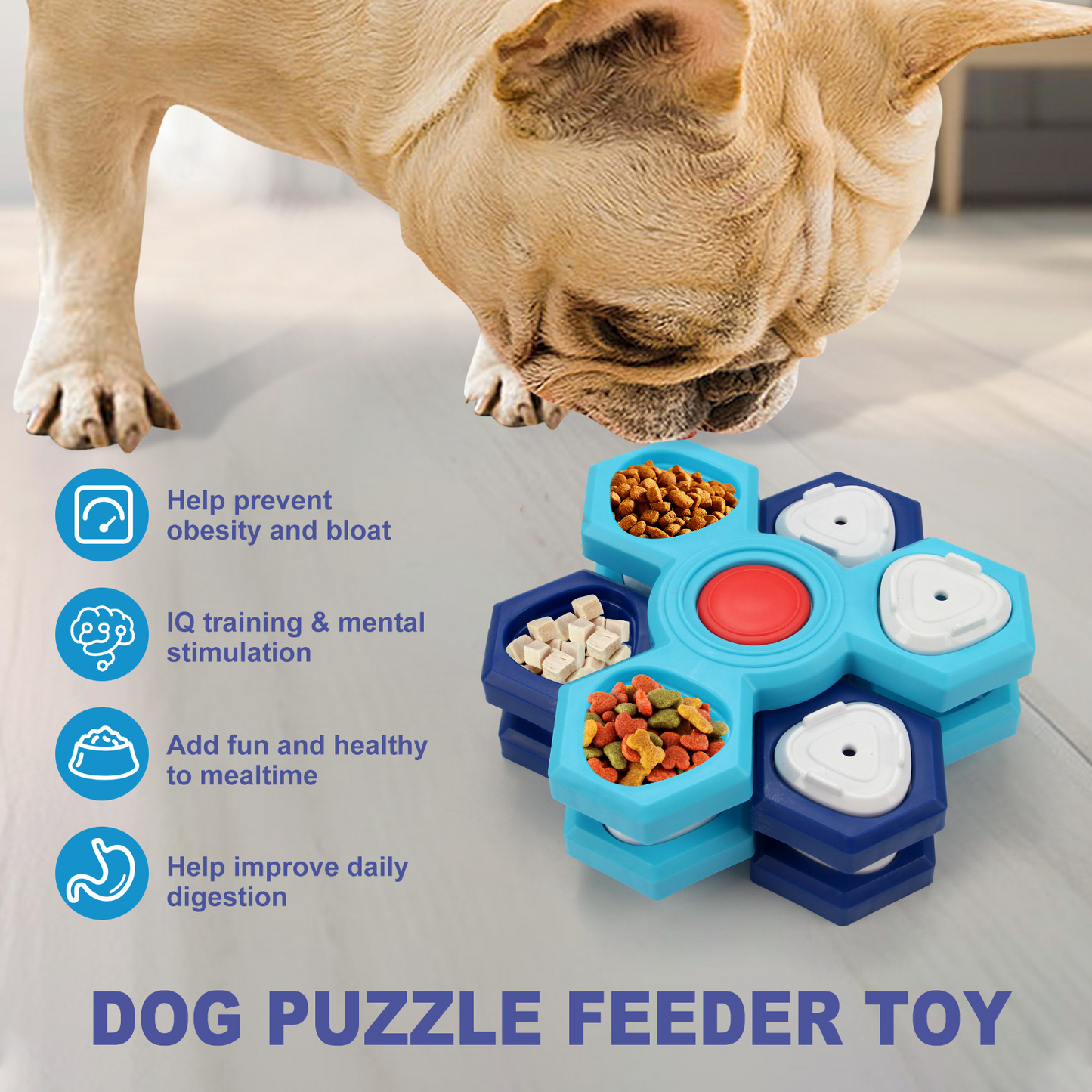 BrainBite — Interactive Dog Treat Puzzle Toy